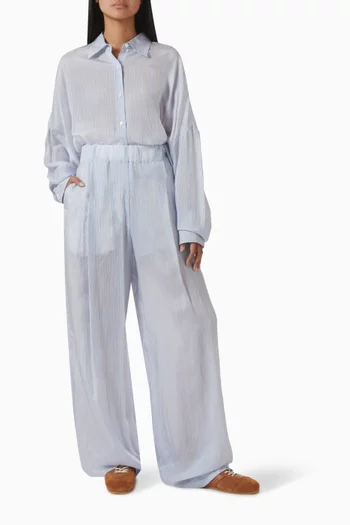 Pila Wide-leg Pants in Cupro