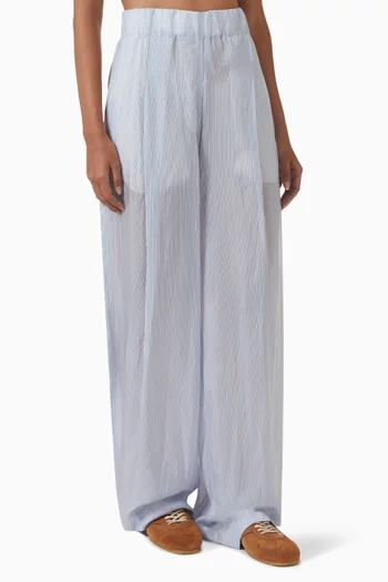 Pila Wide-leg Pants in Cupro