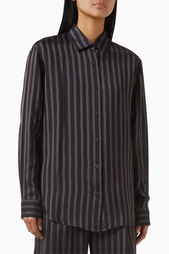 Clavelly Striped Shirt