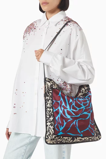 Large Tote Scarf Bag
