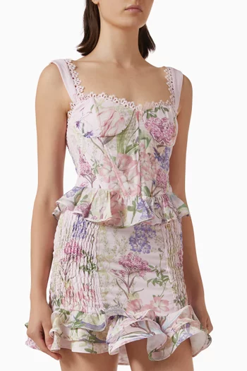 Floret Top in Cotton