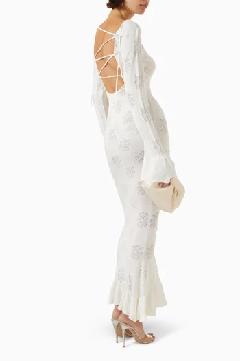 Rafaella Maxi Dress in Cotton-blend