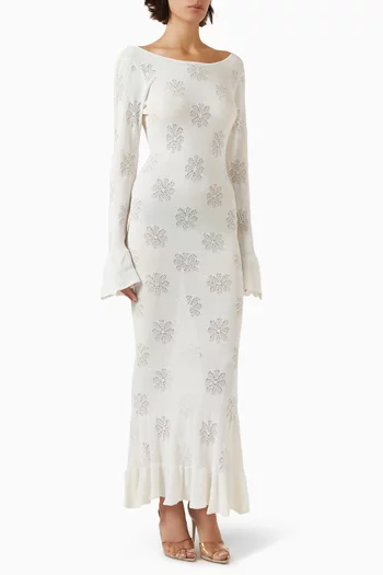 Rafaella Maxi Dress in Cotton-blend