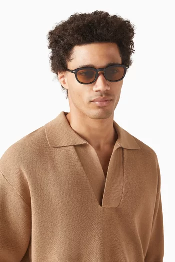 Heart Throb Round Sunglasses