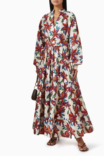 Pansy Belted Dress
