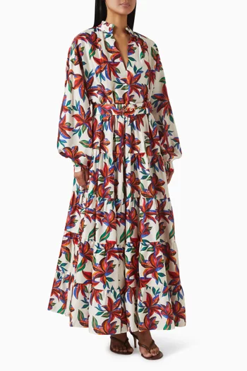 Pansy Belted Dress