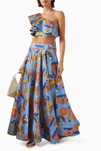 Monique Pleated Skirt