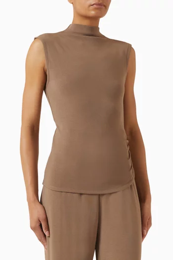Knit Top in Viscose Jersey
