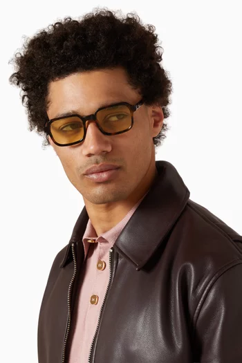 Romeo Square Sunglasses in Acetate