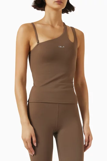 SkinLuxe Asymmetrical Vest Top