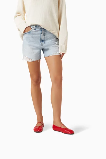 Dancerina Ballet Flats in Leather