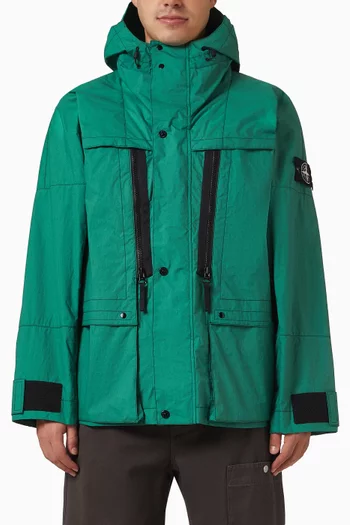 Metal Lamina Ripstop Heat Reactive Parka Jacket