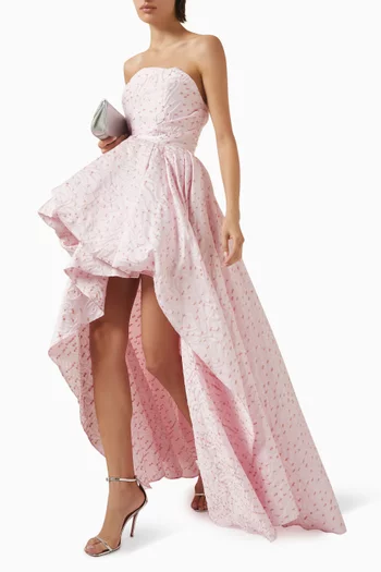 Eleonora High-low Gown in Organza