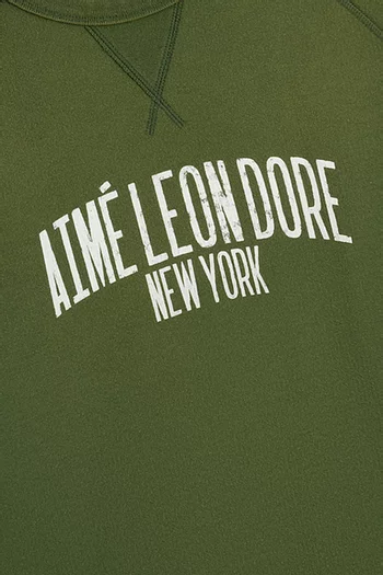 Vintage Washed Crewneck Sweatshirt