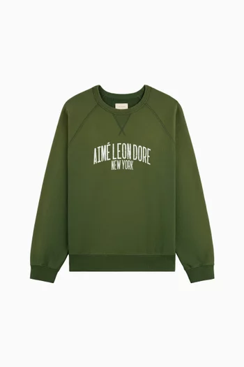 Vintage Washed Crewneck Sweatshirt