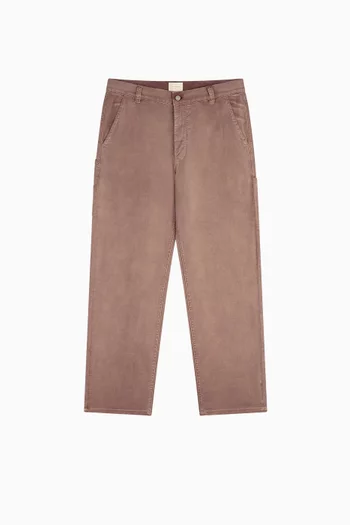 Linen Blend Carpenter Pant
