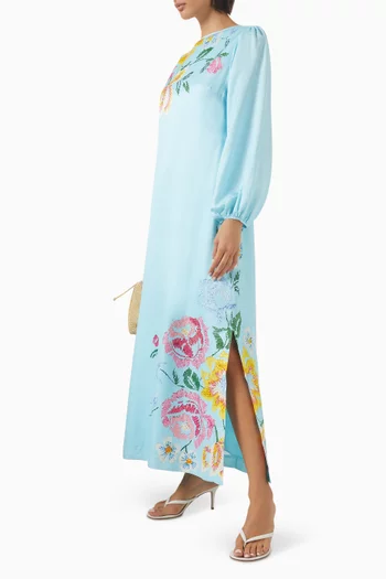 Evelyn Dress in Silk-blend