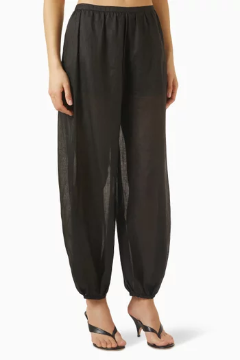 Airy Pants in Ramié