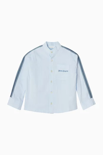 Korean Collar Track Shirt