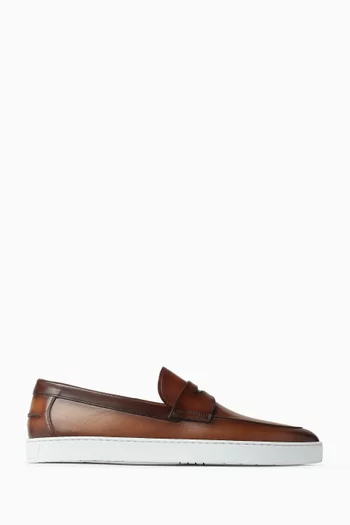 Cowes Slip-on Loafers in Leather