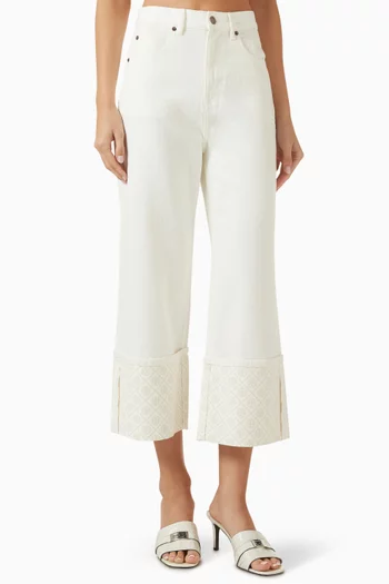 Straight-leg Jeans in Denim