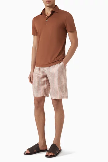 Polo Shirt in Cotton-jersey