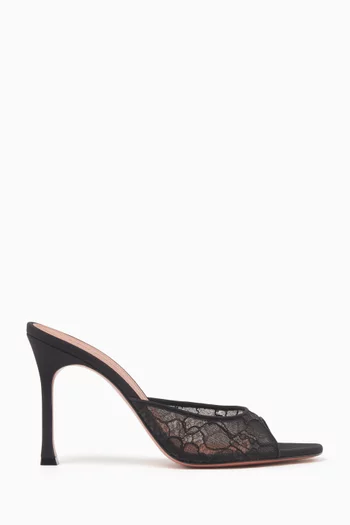 Alexa 95 Mules in Lace