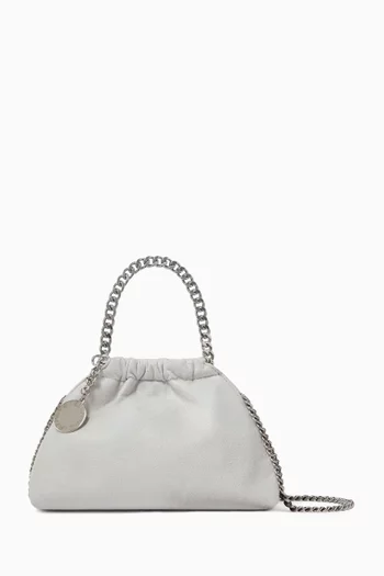 Medium Falabella Drawstring Bag in Eco Shaggy Deer