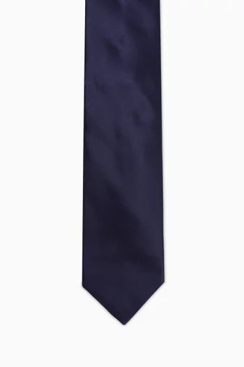 Solid Tie in Silk