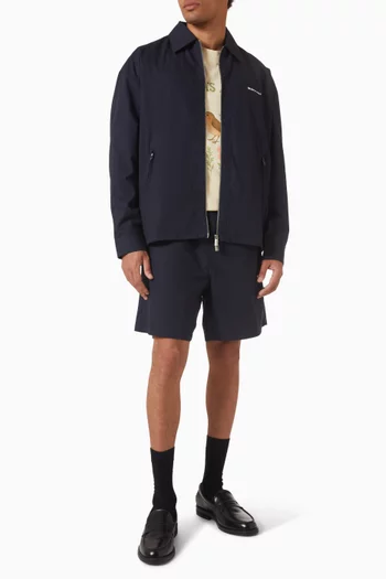 Text Logo Jacket in Ripstop