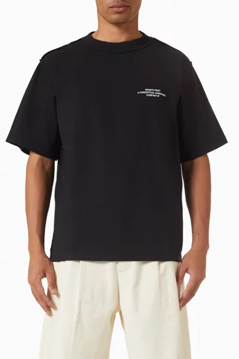 Stamp T-shirt in Cotton
