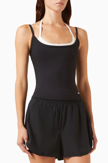 DayFlex Double Strap Halterneck Top