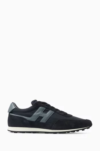 Athletic Sneakers in Suede