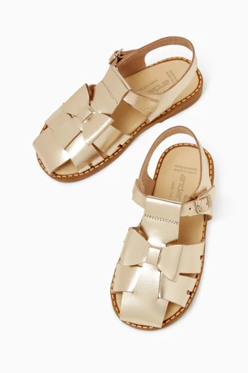Bow Closed Sandals