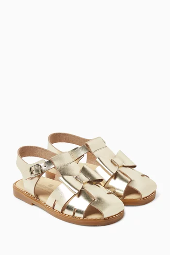 Bow Closed Sandals