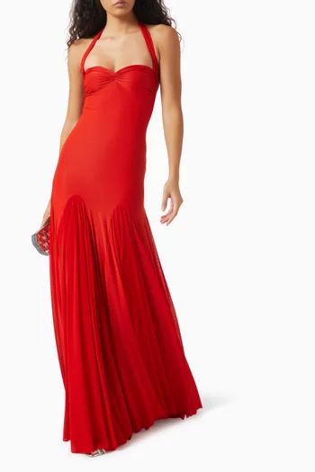 Berta Halterneck Dress