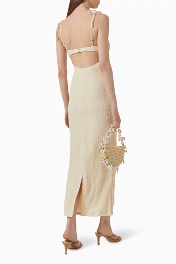 x Elsa Hosk Petal Slip Dress