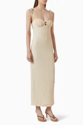 x Elsa Hosk Petal Slip Dress