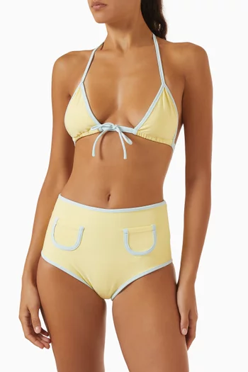 x Elsa Hosk Polly High-waist Bikini Briefs