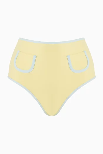 x Elsa Hosk Polly High-waist Bikini Briefs
