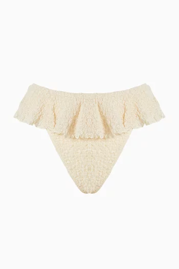 x Elsa Hosk Tamarindo Ruffle Bikini Briefs