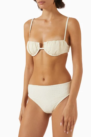 Petal Crochet Bikini Top