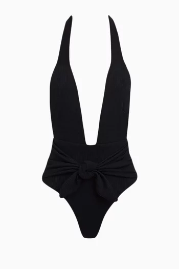 Tropez Tie-up One-piece Swimsuit
