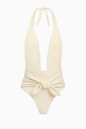 Tropez Tie-up One-piece Swimsuit
