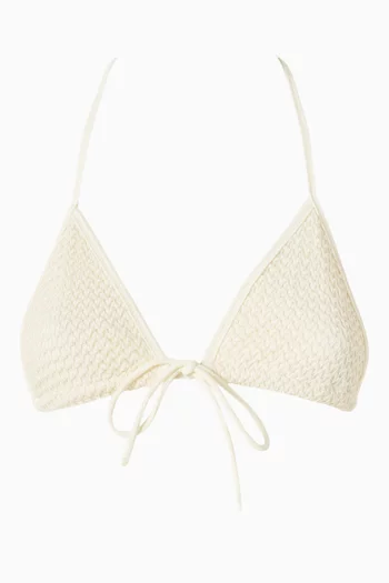 Binded Emma Crochet Bikini Top