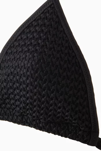 Binded Emma Crochet Bikini Top