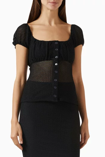 Millie Crochet Top