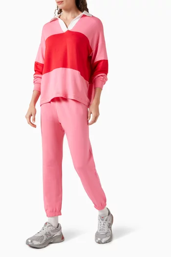 Katie Rugby Polo in Fleece