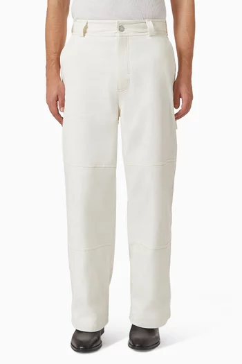 Worker Pants in Cotton Canvas