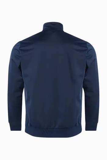 Striped Logo Jacket